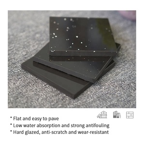 Tuyệt đối tinh khiết siêu Đen tráng men đánh bóng glossy Full Body Porcelain <span class=keywords><strong>tile</strong></span> - Product Image 6