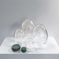 Globes à neige DIY, dôme en verre transparent vide, boules décoratives originales pour enfants, sphères en verre