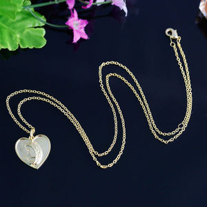 Collar de Cadena con Eslabones de Corazón de Acero Inoxidable Chapado en Oro de 18k, Moderno y Elegante, Certificado, <span class=keywords><strong>para</strong></span> Parejas, Regalo de Aniversario - Product Image 6