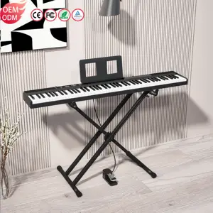 KIMFBAY teclado de piano 88 keys piano keyboard piano digital de 88 teclas profesional