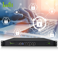 El nuevo servidor de red 1U 12th 13th Gen Firewall con DDR4 6Intel I210 en LANs SFP + COM 2USB3.0 Red de sistema de servidor de computadora