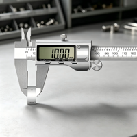 Pied à coulisse numérique en acier inoxydable haute précision, précision 0,02 mm, résolution 0,01 mm, règle électronique industrielle 150 mm