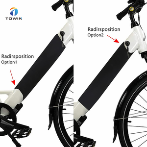 Étui de <span class=keywords><strong>Protection</strong></span> de batterie de vélo électrique, <span class=keywords><strong>Protection</strong></span> de batterie de vélo électrique pour batterie à <span class=keywords><strong>cadre</strong></span> intégré 30-40 cm - Product Image 3