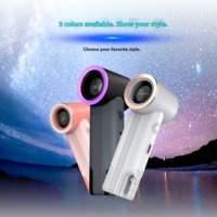Ventilateur portable AntarcChill Turbo à batterie et électrique avec 5 vitesses réglables et écran numérique pour l'extérieur et la maison