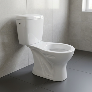 WC en céramique de haute qualité, deux pièces, à fixation murale, avec abattant à fermeture douce hydraulique, pour salle de bain - Product Image 6