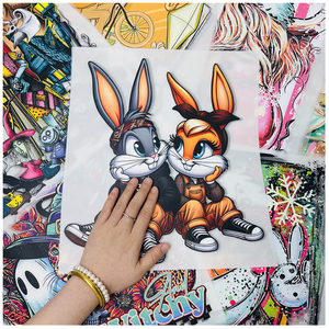 Transferência de Impressão Personalizada de Alta Qualidade, Adesivo Termocolante, Impressão de Transferência Plastisol para Vestuário - Product Image 3