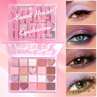 Palette de fards à paupières professionnelle hautement pigmentée, effet scintillant et mat, OEM ODM, marque privée