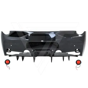 Speciale Style Half Carbon Fiber Body Kit Rear Bumper For Ferrari 458 Italia And Spider And Speciale