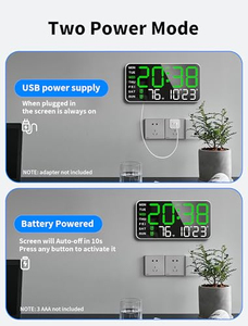 Multifunction LED <b>Digital</b> Desk <b>Clock</b> Display Temperature Week Calendar <b>Digital</b> Table Alarm <b>Clock</b> Reloj De Pared <b>Wall</b> <b>Clock</b> - Product Image 2
