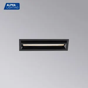 Alphalighting Square 10W Fixed Ip20 Wallwasher Lamp Luz Lineal Led Linear Downlight Cob