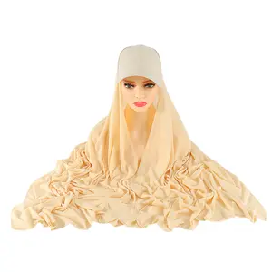 새로운 디자인 사용자 정의 로고 인스턴트 프리미엄 저지 야구 모자 스포츠 보닛 Hijab 야구 모자 저지 Hijab