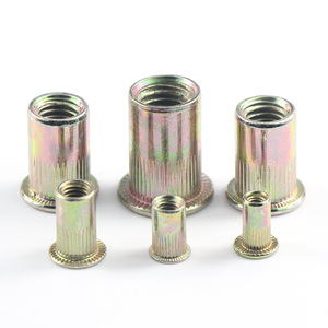 Tuerca de remache M3 <span class=keywords><strong>M8</strong></span> Persiana Acero inoxidable M6 Pequeño 90 Cabeza plana avellanada Hexágono tubular roscado Remache Tuerca Remache moleteado - Product Image 1