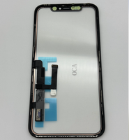 Nouvelle vitre tactile de remplacement de haute qualité avec lentille OCA creuse pour réparation d'écran tactile de la série 11, garantie 1 an