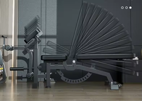 Banc de musculation pliable multifonctionnel et réglable pour la maison et la salle de sport, idéal pour l'haltérophilie – Nouveauté 2026, Vente Flash