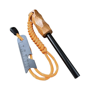 NUEVO Survival Bushcraft Ferro Rod Fire Starter Herramienta de supervivencia con Fire Striker para acampar Senderismo - Product Image 2