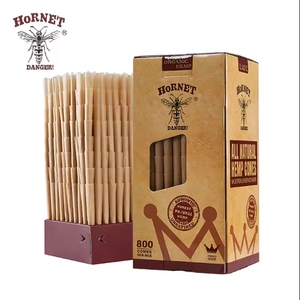 Conos Preliados King Size Slim de 110 mm con Filtros, Papel de Liar Natural Marrón Sin Blanquear y Sin Refinar - Product Image 2