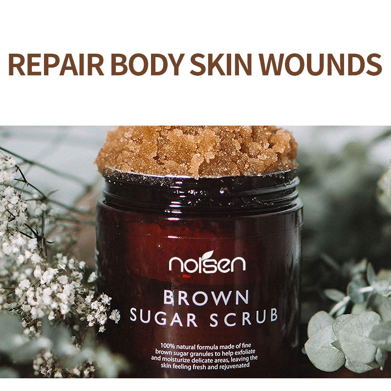 Own brand organic deep cleansing whitening exfoliating Rose Body Scrub