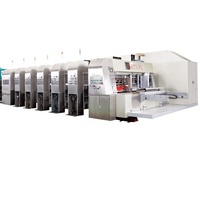 Machine automatique de pliage, collage, impression flexo, rainurage et découpe pour carton ondulé Canghai - Prix