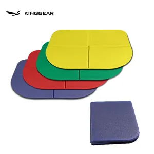 KingGear açık katlanır kamp pedi köpük koltuk minderi köpük kamp piknik pedi Mat