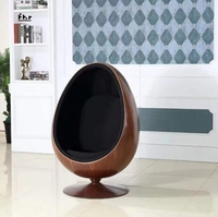 Ensemble de fauteuils sectionnels modernes en bois avec revêtement en cuir PU, cadre en PVC, rembourrage en coton - Utilisation multi-espaces