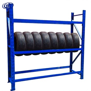 Corrosion Resistant 5 Layer Steel Boltless Rack for Tire Storage in Frozen Food Low Temperature Refrigerated Warehouse - Product Image 4