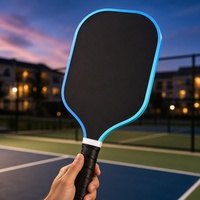 Raquette de pickleball en fibre de carbone à noyau alvéolé 16 mm Gen4, approuvée USAPA, thermoformée, avec service de personnalisation artistique