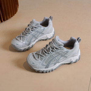 <span class=keywords><strong>Zapatillas</strong></span> Deportivas Plateadas Metálicas Retro para <span class=keywords><strong>Mujer</strong></span> 2026 - <span class=keywords><strong>Zapatillas</strong></span> Chunky de Malla Transpirable - <span class=keywords><strong>Zapatillas</strong></span> Vintage Casuales para Caminar al Aire Libre - Product Image 5