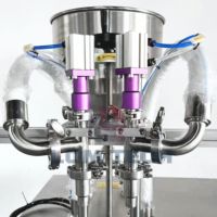 Remplisseur semi-automatique contrôlé par capteur | Remplisseur de pâte et de gel pour pommades, remplissage de pompe et industries diverses