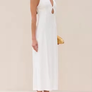 Ropa de Moda para Mujer al por Mayor, Nueva, Personalizada, de Alta Calidad, Estilo Casual Elegante, Cintura Elástica, Diseño Sólido para la Temporada de Otoño - Product Image 3