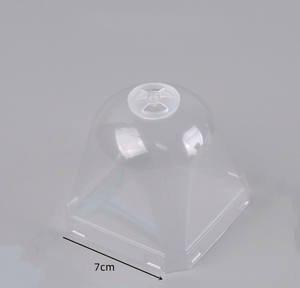 Pots de pépinière en <span class=keywords><strong>plastique</strong></span> souple, petits récipients de plantation carrés, tasses <span class=keywords><strong>pour</strong></span> semis Succulents, boutures, <span class=keywords><strong>repiquage</strong></span> - Product Image 5