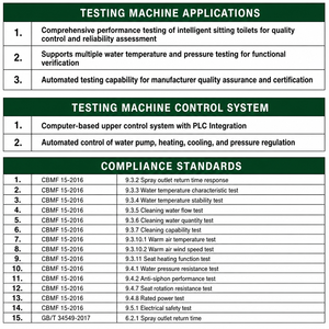 Système d'intégration de capteurs de pompe contrôlé par ordinateur Lituo PLC pour des résultats stables et répétables – Machine de <span class=keywords><strong>test</strong></span> intelligente pour toilettes - Product Image 5