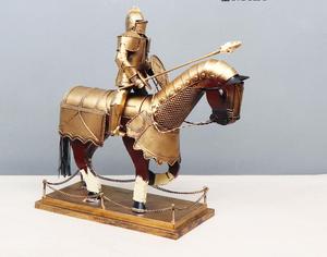 Armadura romana de caballero Medieval antiguo, armadura de Metal para decoración de cafetería, venta al por mayor - Product Image 2