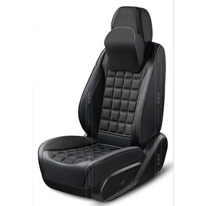 Housse <span class=keywords><strong>de</strong></span> siège en cuir entièrement fermée toutes saisons Coussin épais à cinq places <span class=keywords><strong>de</strong></span> <span class=keywords><strong>luxe</strong></span> universel 2 ans - Product Image 5