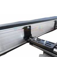 Tente Auvent Rétractable à Coque Dure en Aluminium 270 Degrés, Étanche Pour Camping et 4x4 Automobile