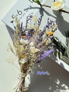 Mini Ramo de Rosas de Algodón Estilo Boho en Jarrón Pequeño, Decoración del Hogar, Decoración de Mesa de Boda, Regalos de Inauguración de Casa para Navidad, Flores Secas envasadas - Product Image 4