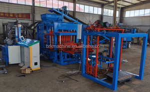 QT4-15 tự động thủy lực ép bê tông đá máy xây dựng cát khối máy gạch làm máy móc - Product Image 4