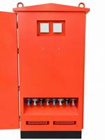 Caja de Distribución de Energía Móvil 630A, Caja de Distribución Eléctrica Impermeable IP65 para Obras de Construcción
