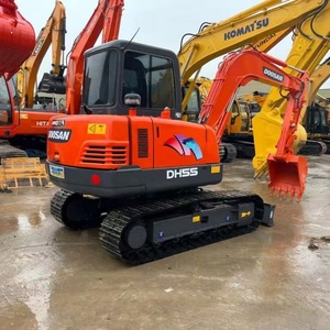 Factory Price for Sale Second Hand Doosan DH55 Crawler <b>Excavator</b> <b>Machinery</b> Used Doosan DH55 60 80 140 150 225 300 340 - Product Image 2
