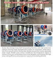 Machine à neige SNOWWOLF pour zones scéniques, stations de ski, équipement de fabrication de neige artificielle, canon à neige 27 kW