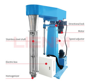 Mélangeur de peinture hydraulique Hifly pour l'industrie chimique, équipement d'agitation 300L <span class=keywords><strong>Ti</strong></span>, machine de fabrication de peinture - Product Image 6