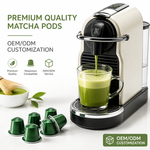 Nutritious Matcha Green <b>Tea</b> Pods For Nespresso Coffee <b>Makers</b> Instant Healthy Drink Capsules Wholesale Export Supply Pods - Product Image 5