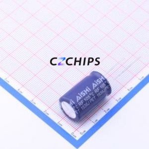 ตัวเก็บประจุอิเล็กโทรไลต์อะลูมิเนียมแบบ Through-Hole รุ่น ERF1VM222L25OT ชิ้นส่วนแบบ Through-Hole (THT) ขนาด D16xL25 มม. 2200uF 20% 35V 7.5 มม. - Product Image 1