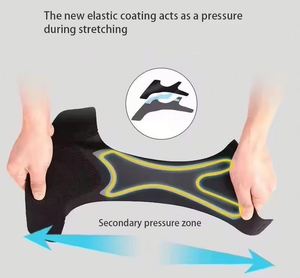 Attelle de cheville réglable anti-torsion avec compression et double sangle – Équipement de protection sportive pour la cheville - Product Image 6