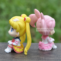 Pretty Guardian Warrior Girls figura juguete coleccionable para máquina Gacha cápsula expendedora PVC Anime figura