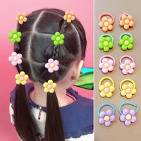 Jumlah besar 100 buah/set ikat rambut buah bunga lucu dan manis untuk anak perempuan aksesori rambut indah ikat rambut kartun