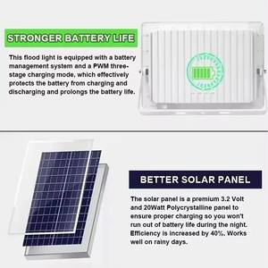 <span class=keywords><strong>Projecteur</strong></span> de jardin Otudoor à économie d'énergie bon marché étanche Ip66 100w télécommande de contrôle de la lumière mur <span class=keywords><strong>solaire</strong></span> <span class=keywords><strong>projecteur</strong></span> d'énergie - Product Image 5