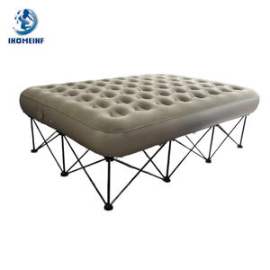 Matras tempat tidur udara lipat, ukuran penuh dengan pompa bawaan - Product Image 4