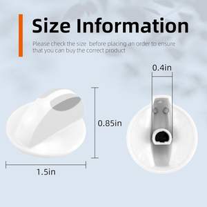 Perilla selectora de <span class=keywords><strong>lavadora</strong></span>/<span class=keywords><strong>secadora</strong></span> 134844410-Compatible con Frigidaire Westinghouse <span class=keywords><strong>Electrolux</strong></span> - Repalces AP4339026 1460965 - Product Image 2