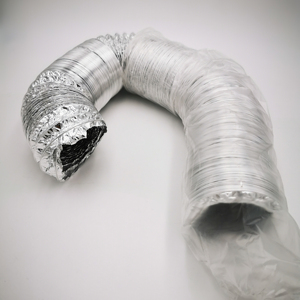비절연 내화성 유연한 알루미늄 덕트 건조기 환기 호스 HVAC 환기 파이프용 스테인리스 스틸 클램프 - Product Image 6