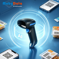 Escáner de Código de Barras con Cable USB Mobydata HS300, Lector de Códigos QR 1D 2D de 1MP para Sistema POS, Supermercado, Farmacia y Tienda Minorista